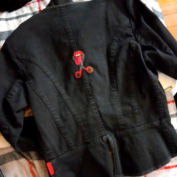 SOLD! W/ free ChemRo tee! BlackParade Pt.2- TRIPP Nyc upcycled MyChemRo gothic - Picture 5 of 16